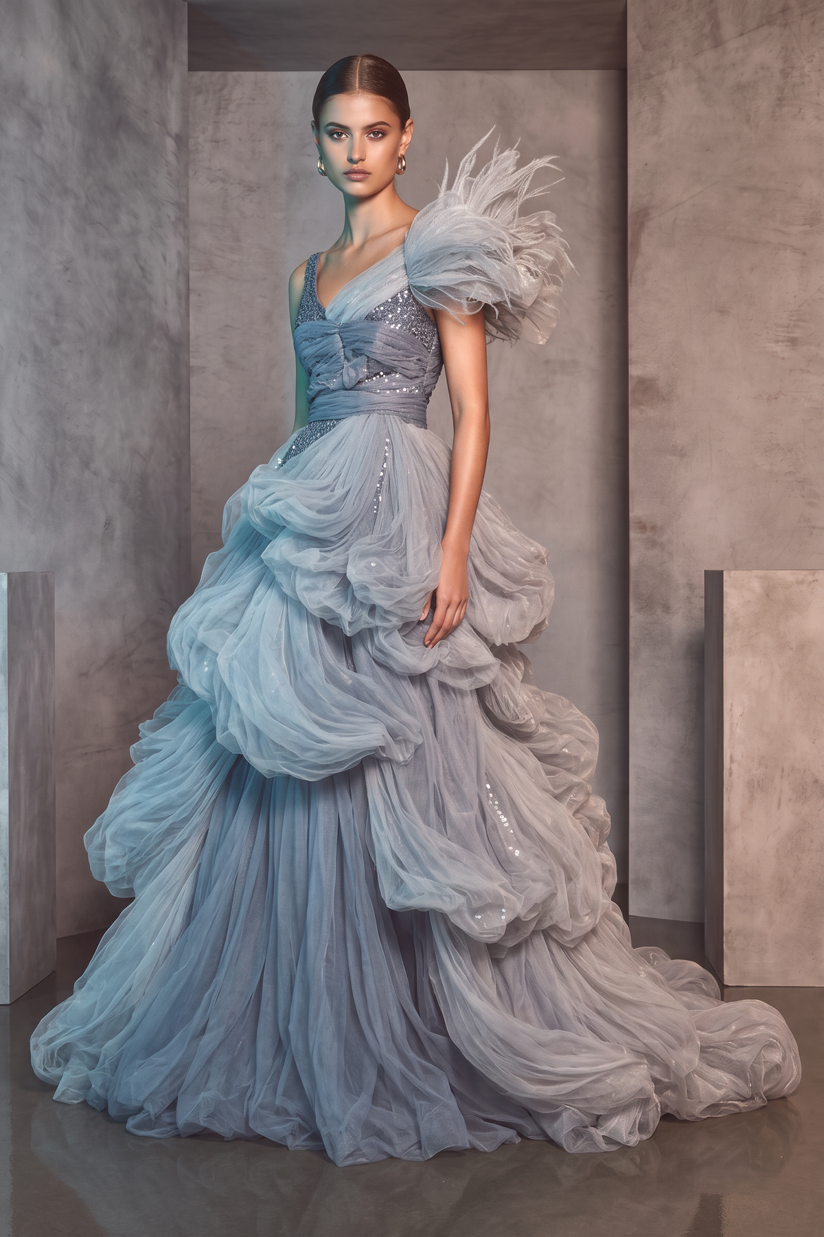 Contrastar el vestido Ishme