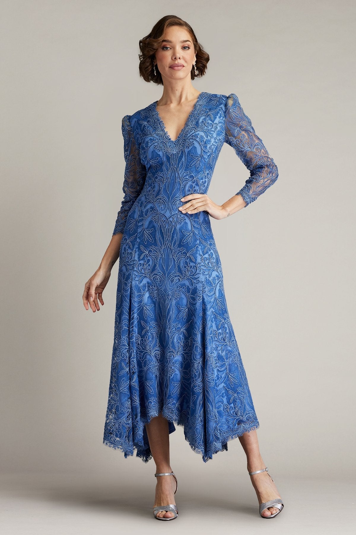 Beata Handkerchief Hem Dress