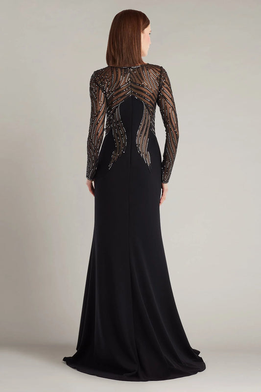 Duin Sequin Hourglass Embroidered Gown
