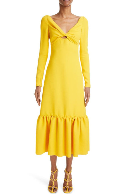 Ruffle Hem Dress