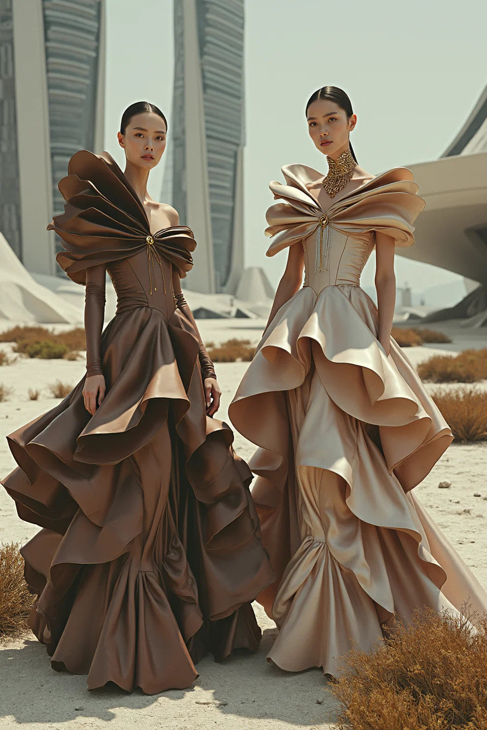 Vekao Sculpt Gown