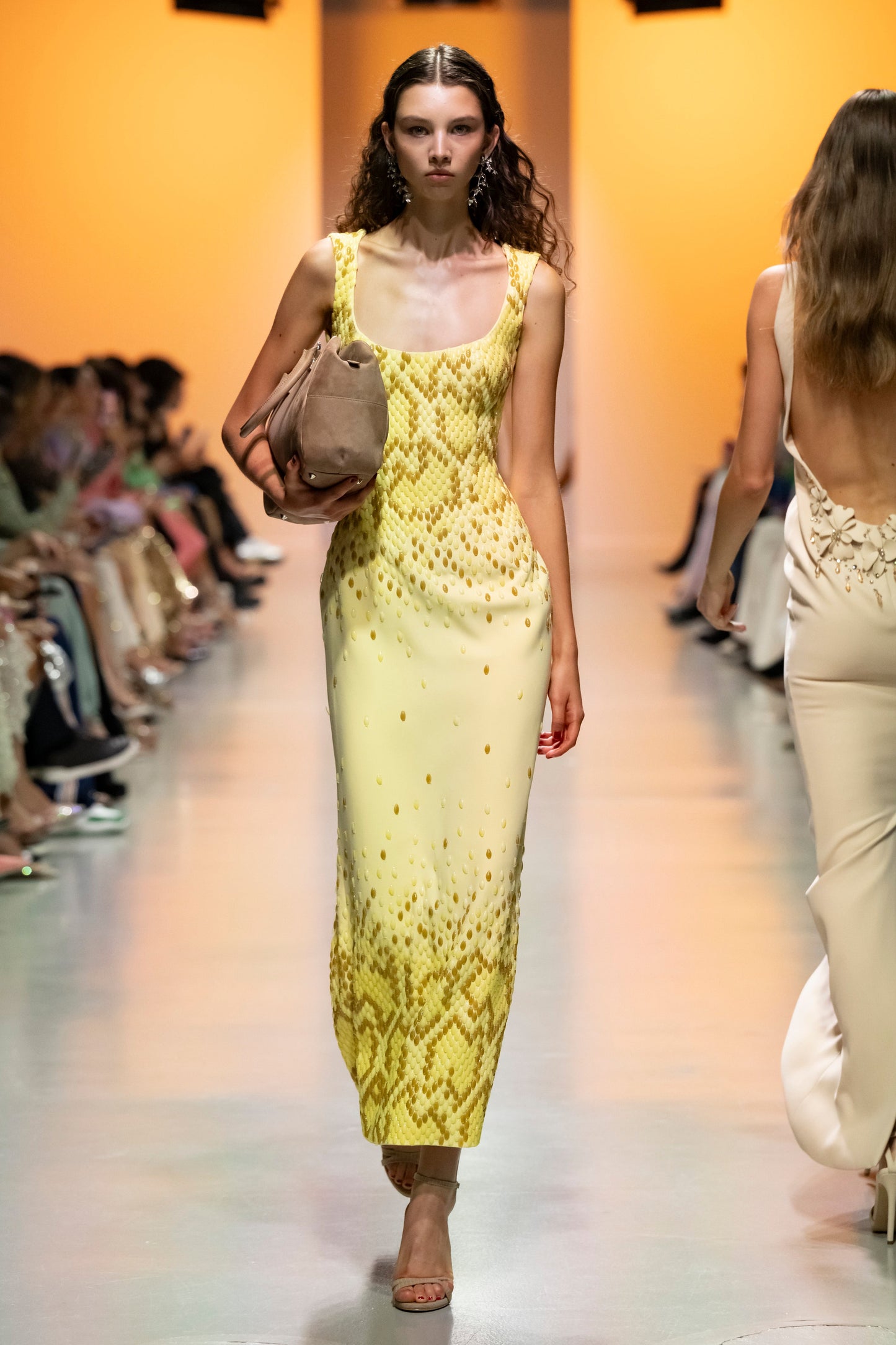 Crepe Embellished Dress