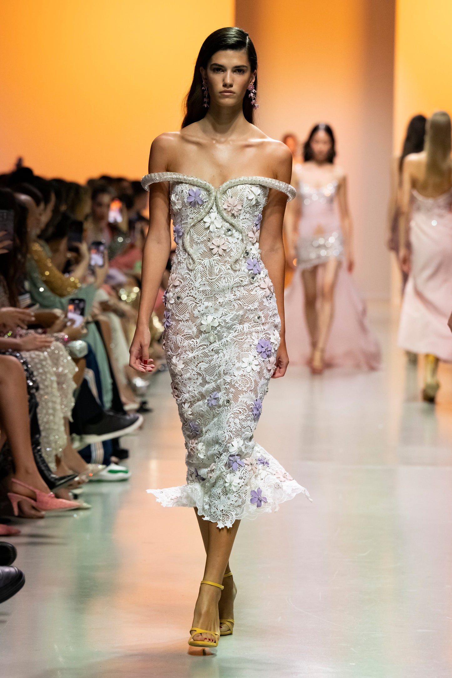 Off the Shoulder Lace Dress