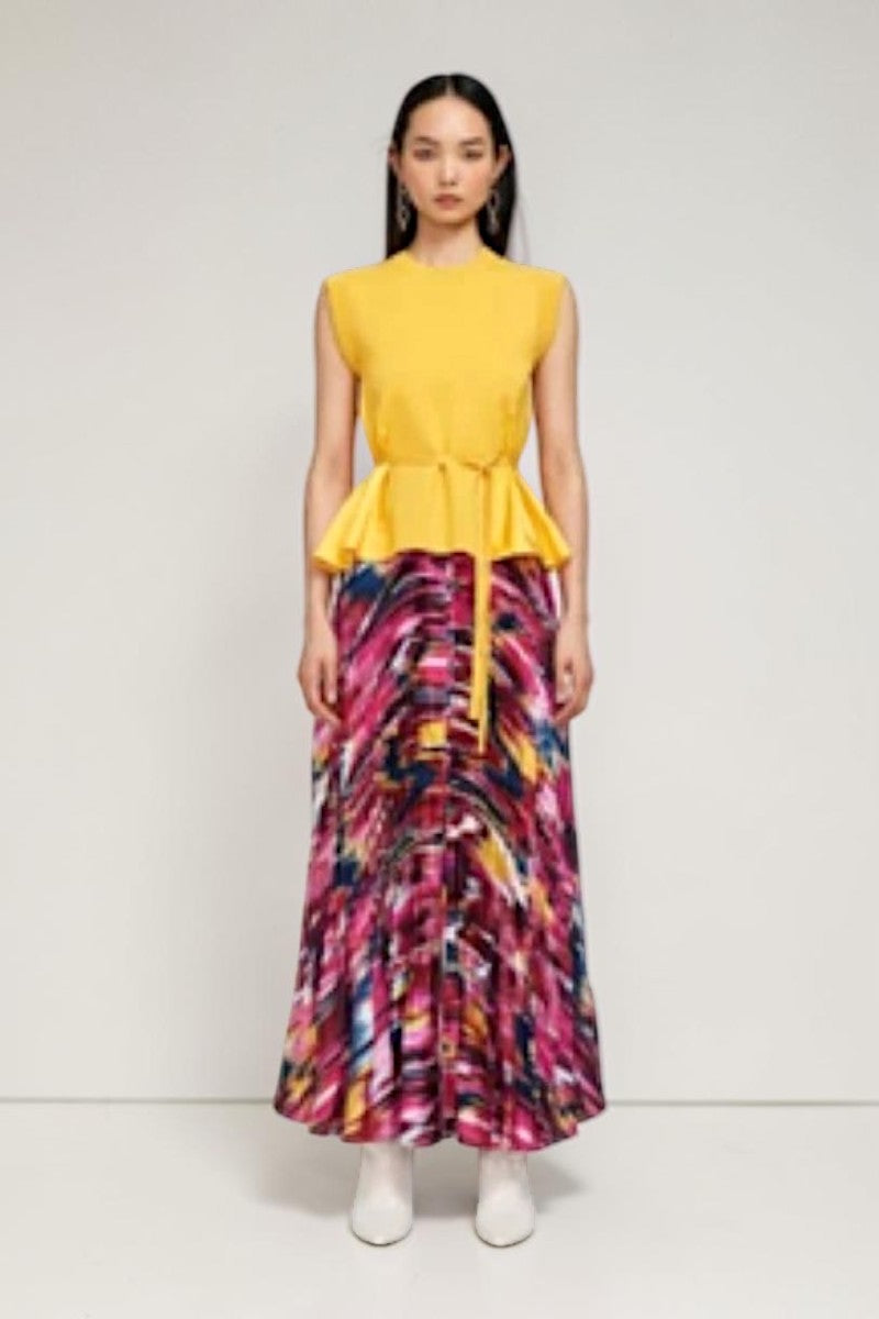Top and Abstract Skirt