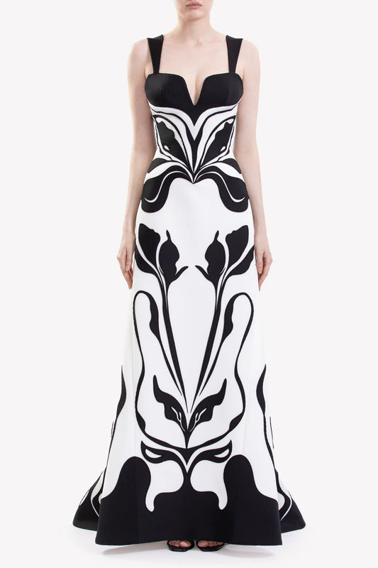 Laser Cut Scuba Dress