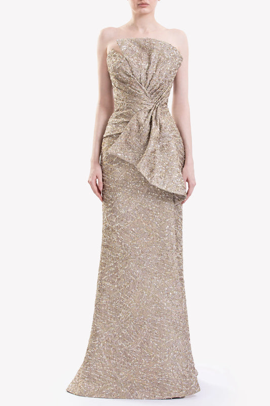 Brocade Bow Dress