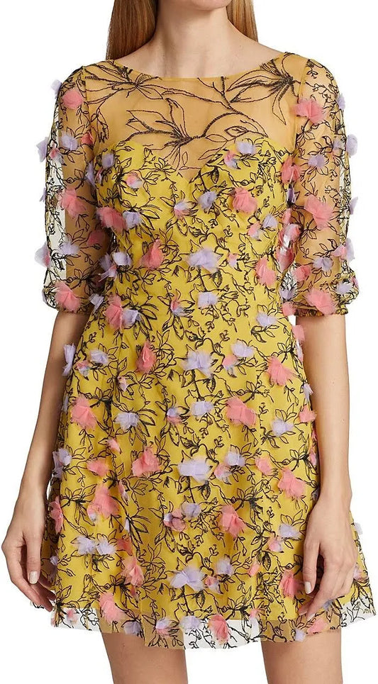 Short Floral Dress