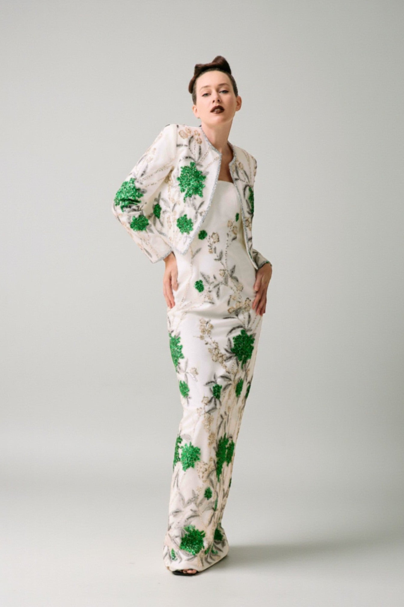Short Jacket Gown
