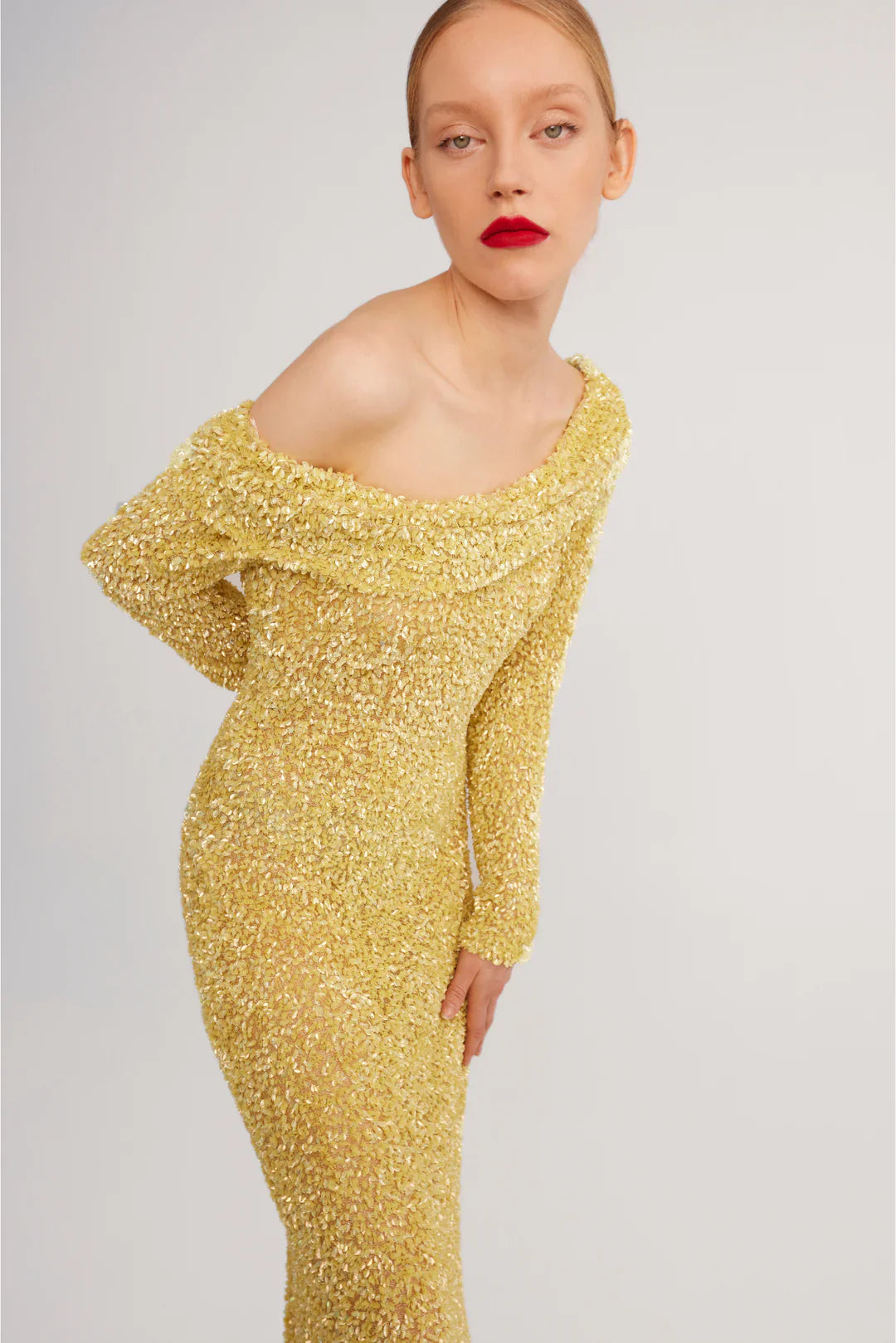 Pailette Gown