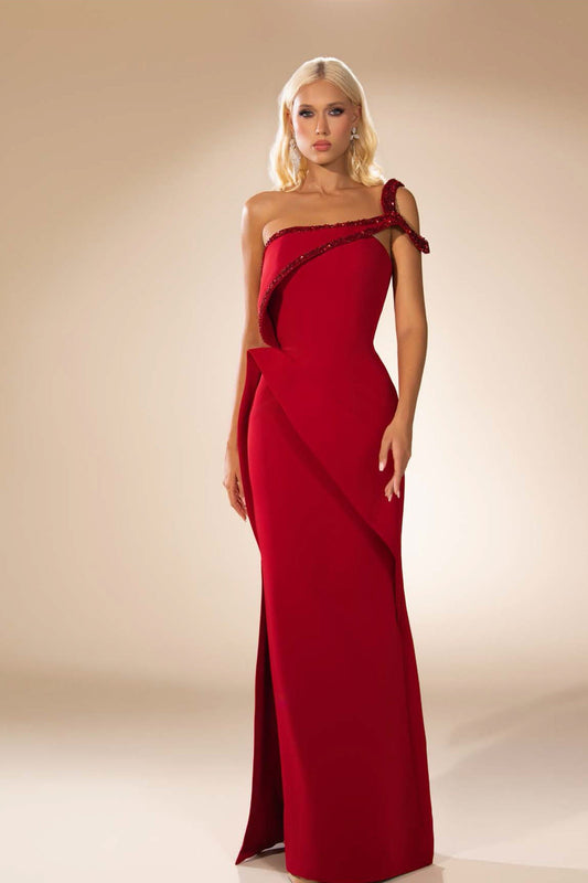 Sweeping Train Gown