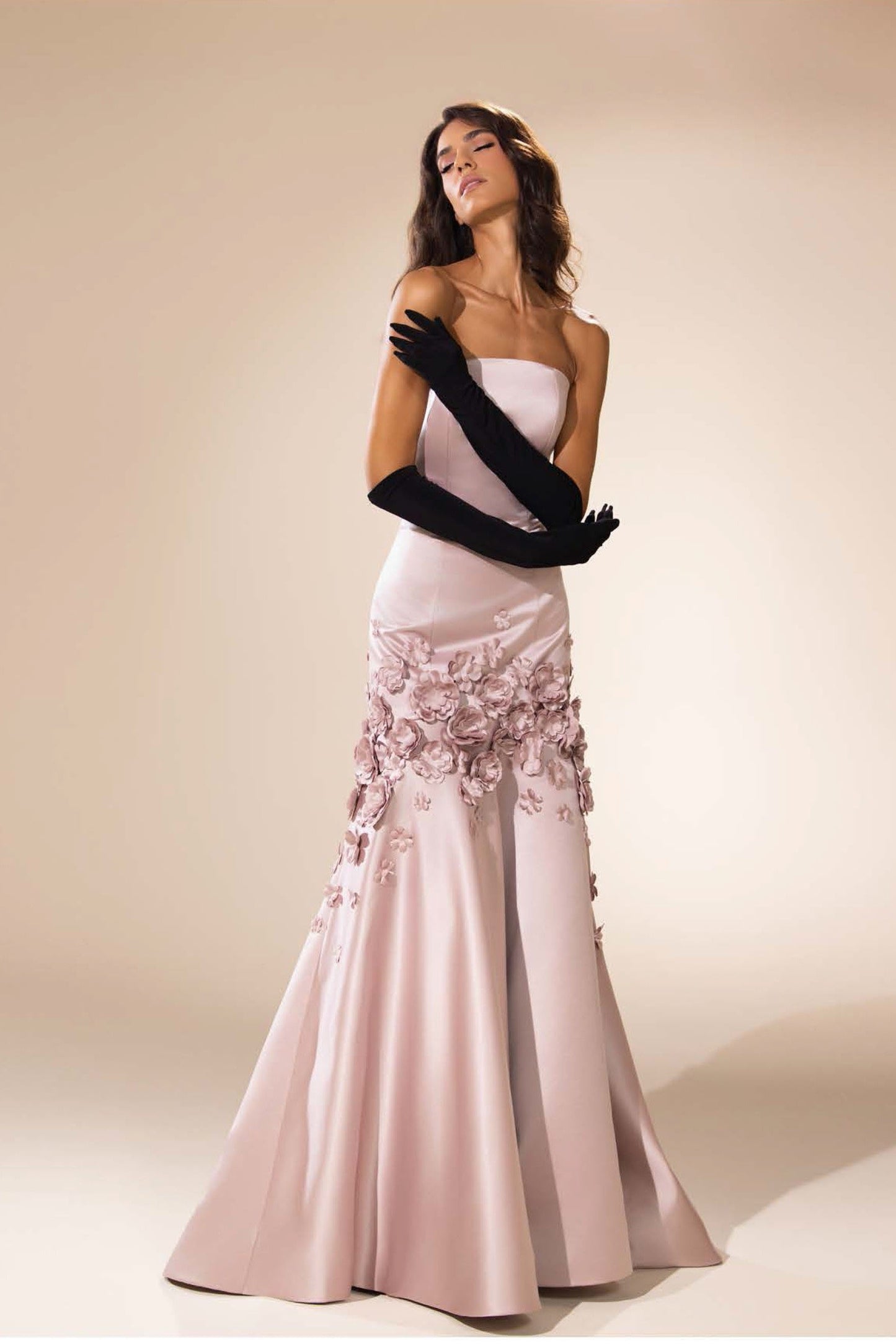 Satin Mermaid Gown
