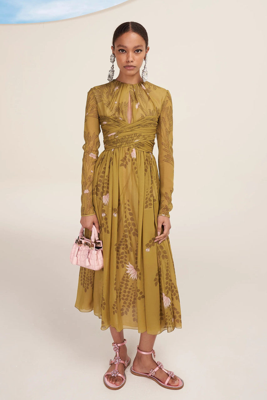 Georgette Midi Dress