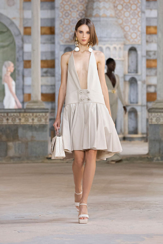 Loose Cross Over Dress
