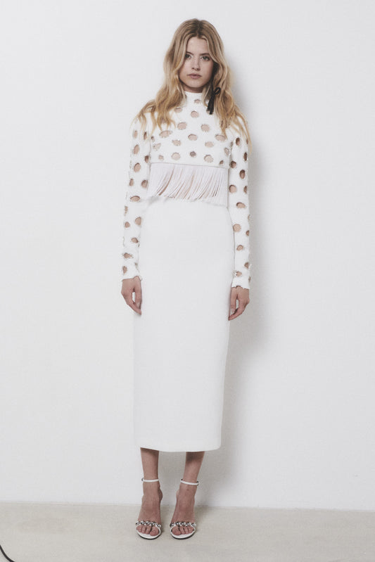 Midi Fringe Dress