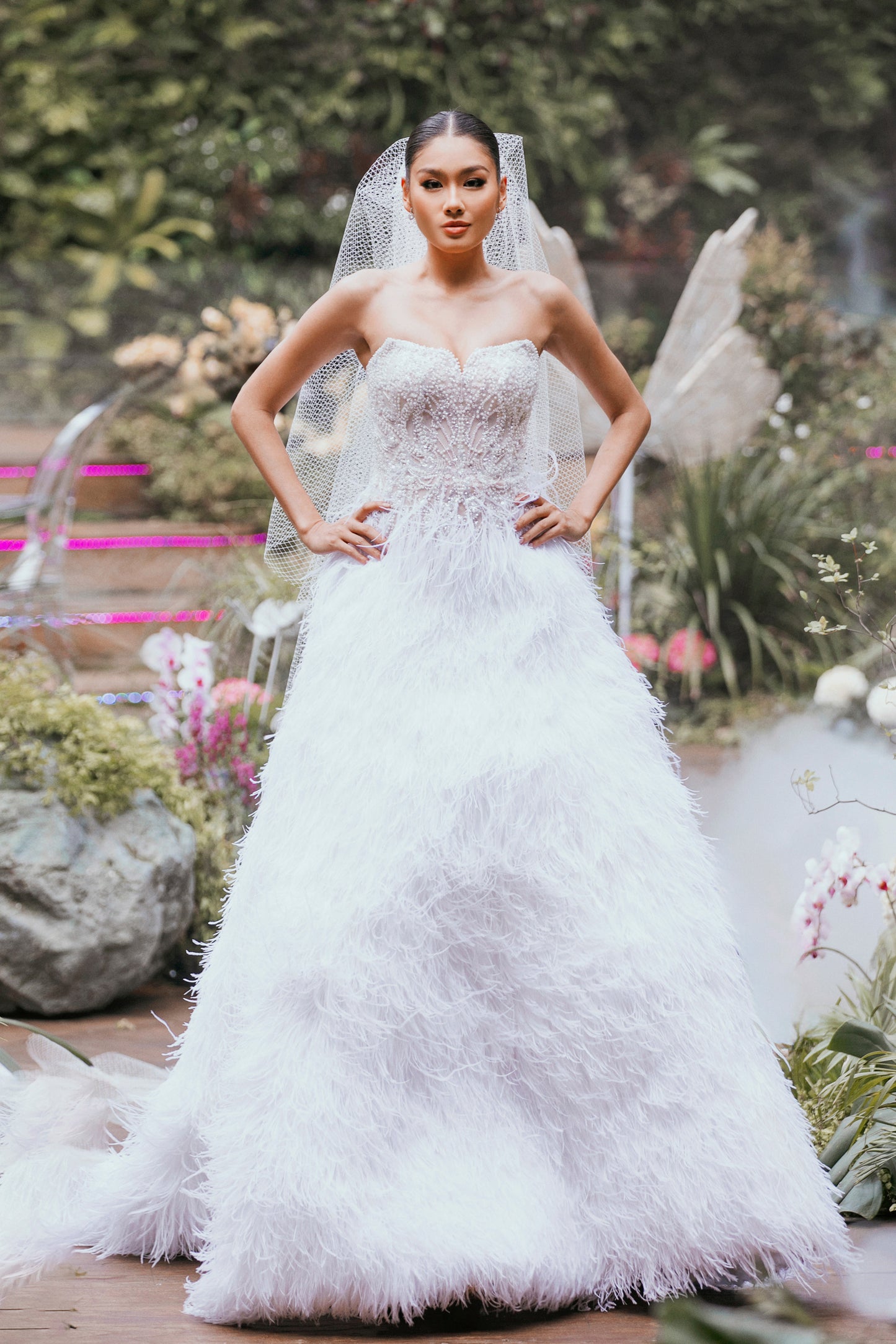 Serene Swan Wedding Dress