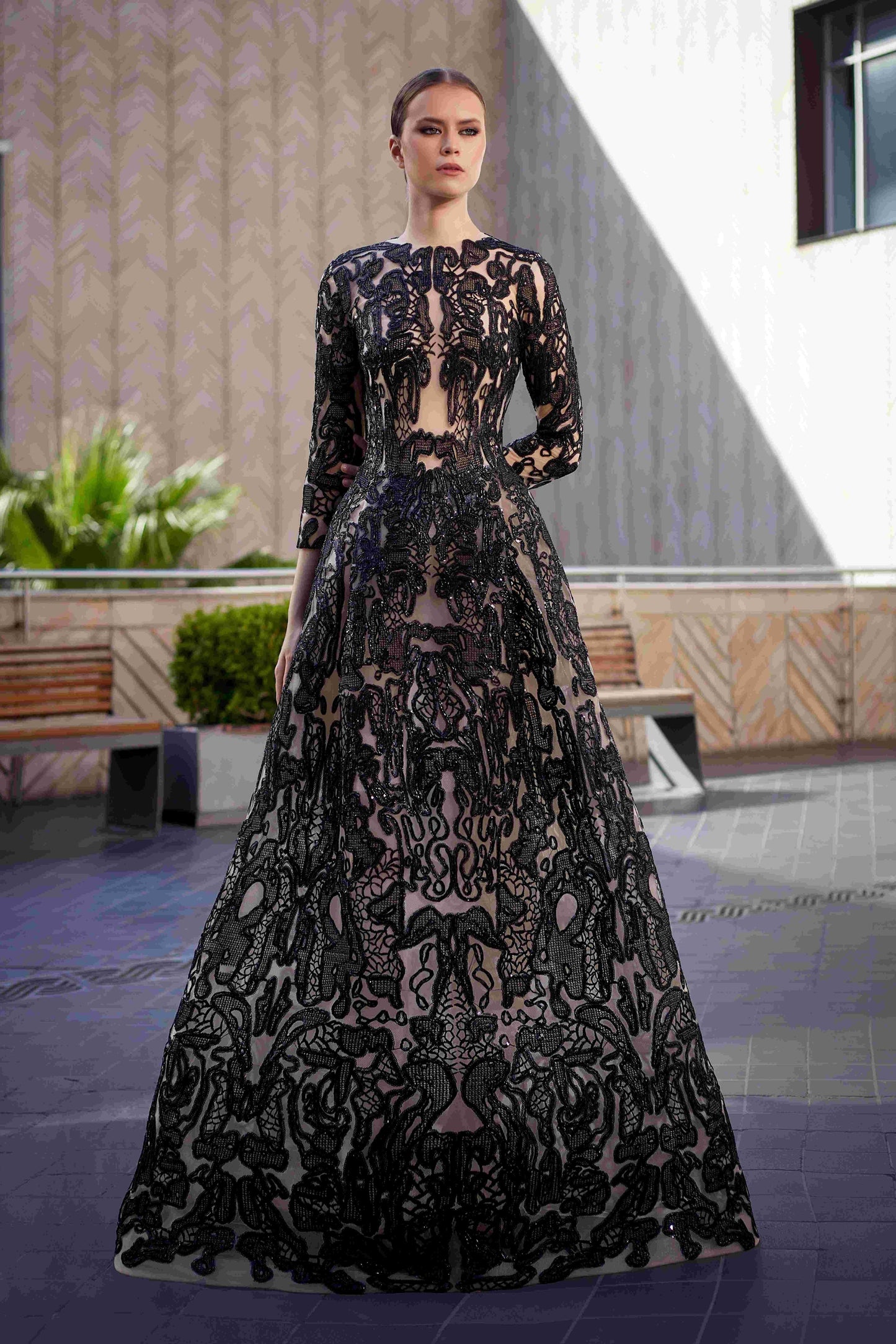Lace Gown