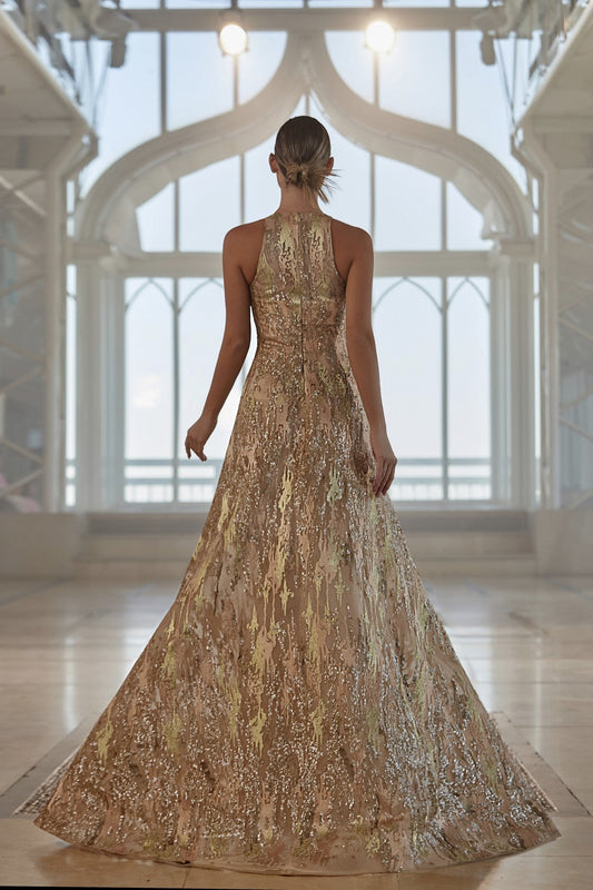 Princess-Cut Gown
