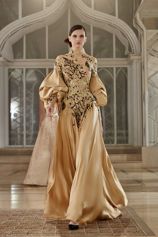 Silk Satin Gown
