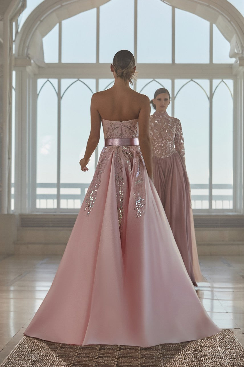 Taffeta Gown