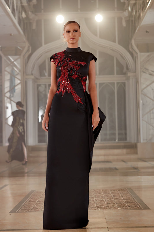Japanese Satin Gown