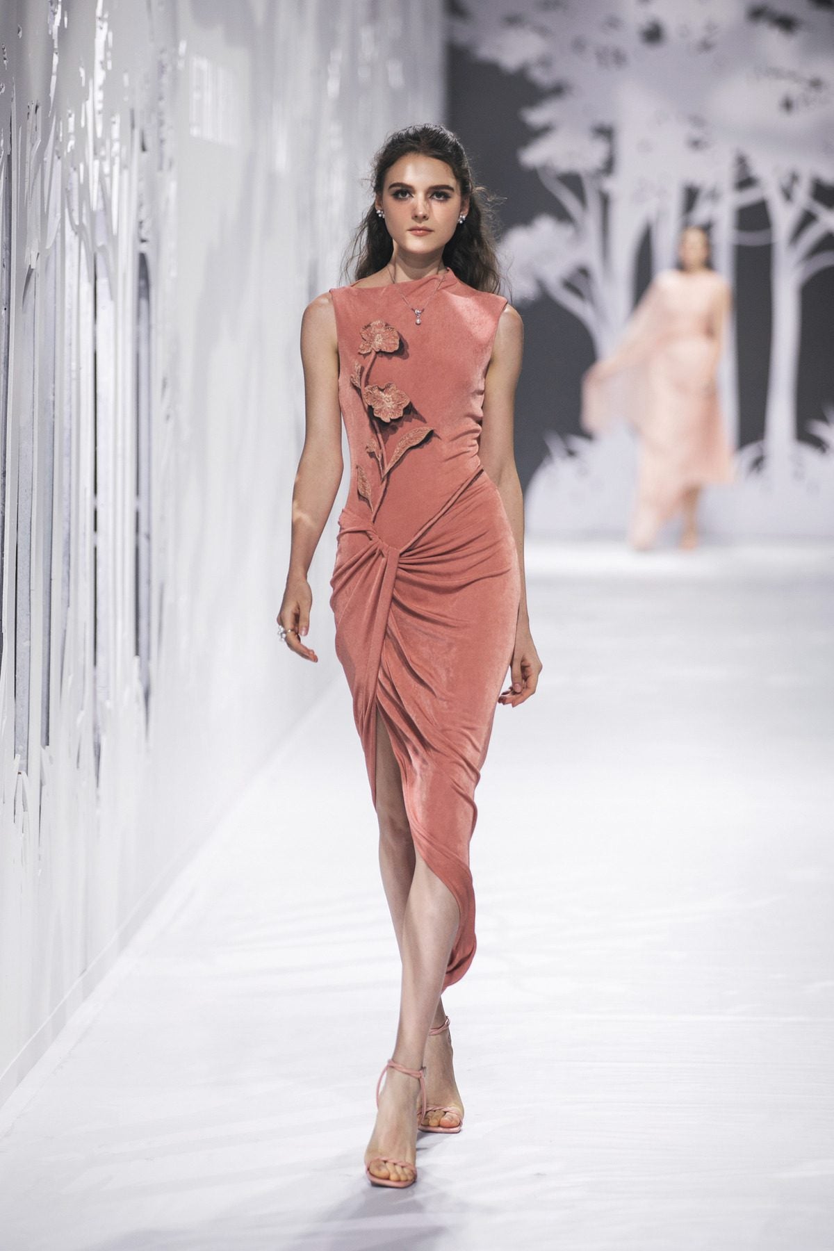 Structured Midi Dress