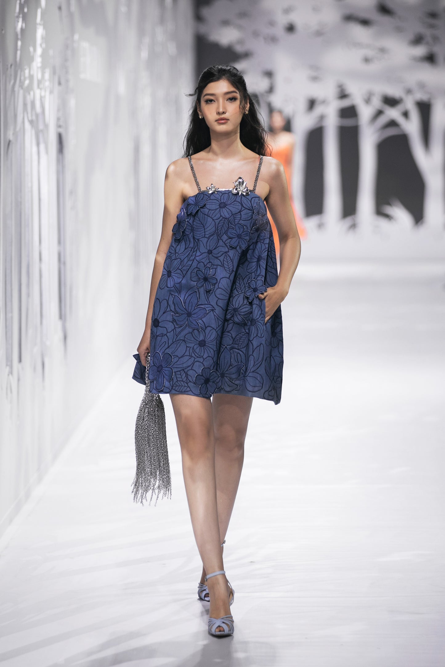Lucie Denim Mini Dress