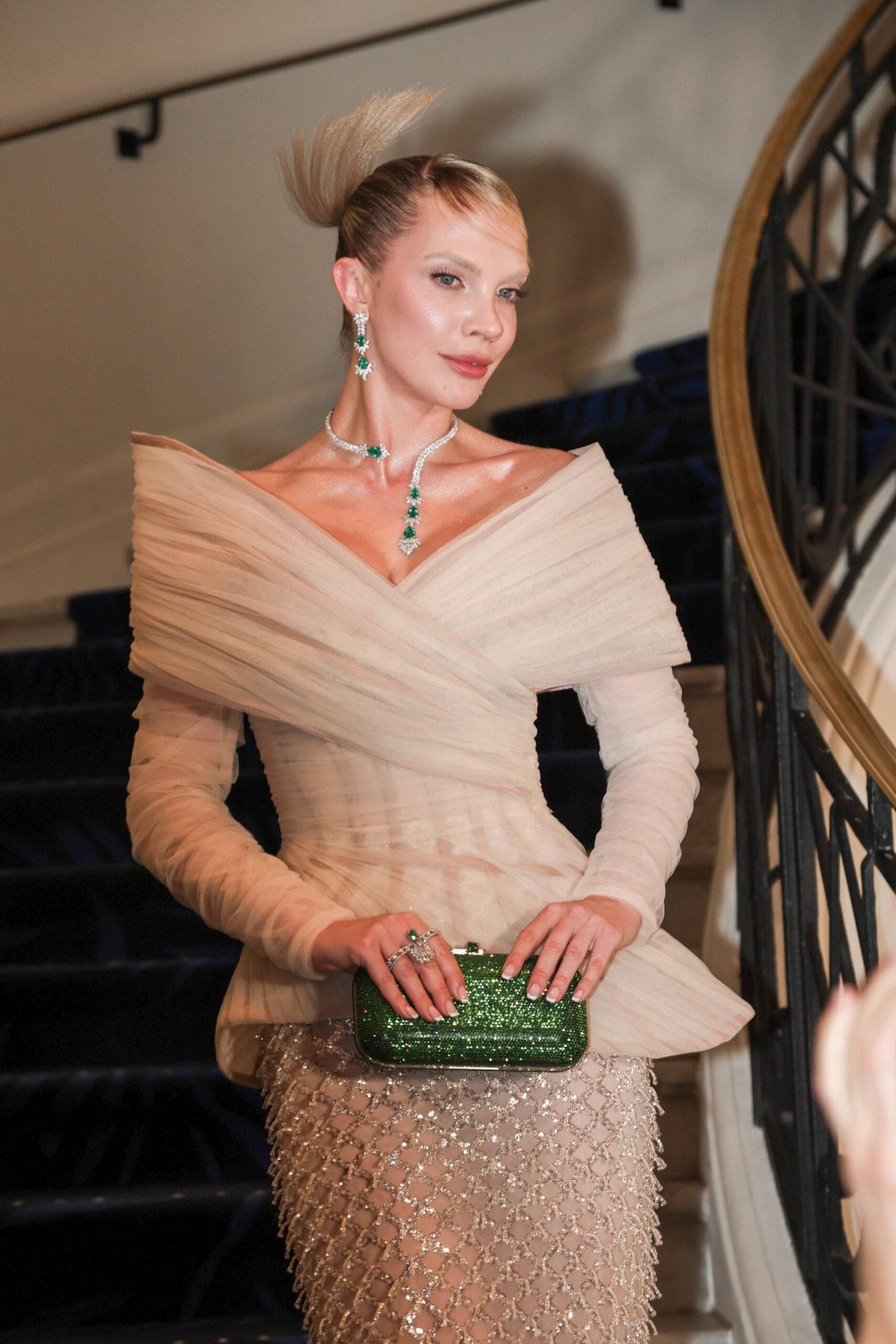 The Quiet Empress Embellished Gown