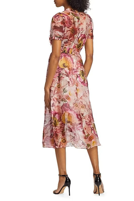 Short Sleeve Midi Dress