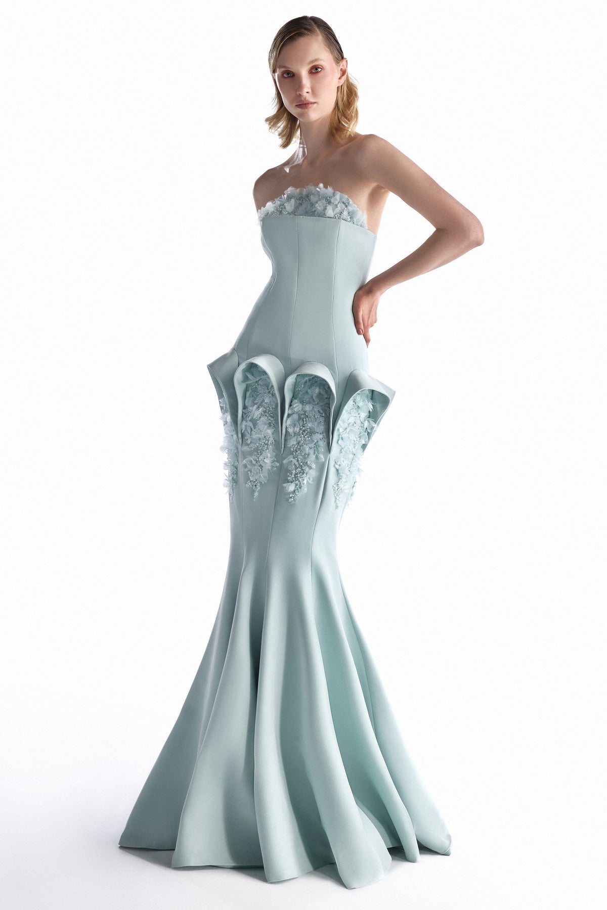 Mint Arcade Mermaid Gown