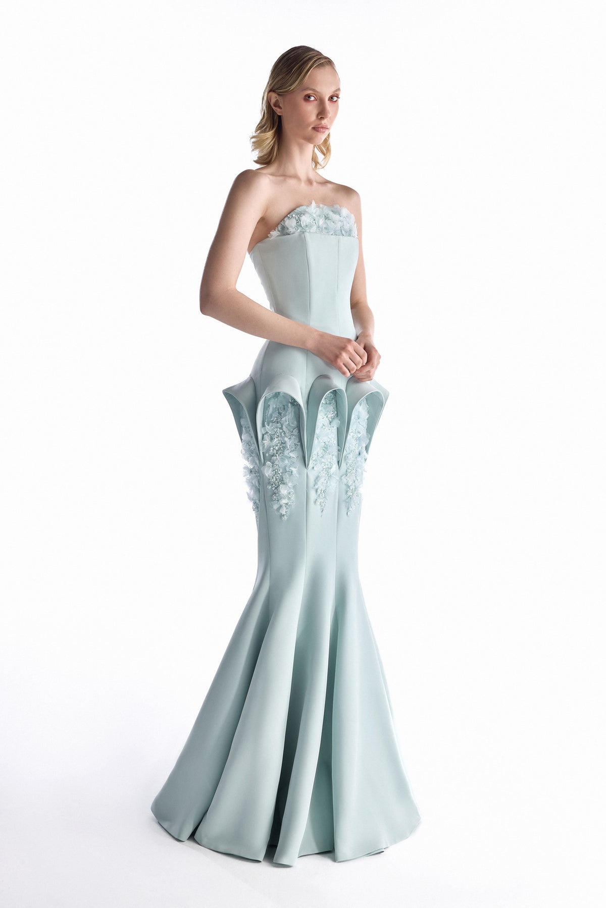 Mint Arcade Mermaid Gown