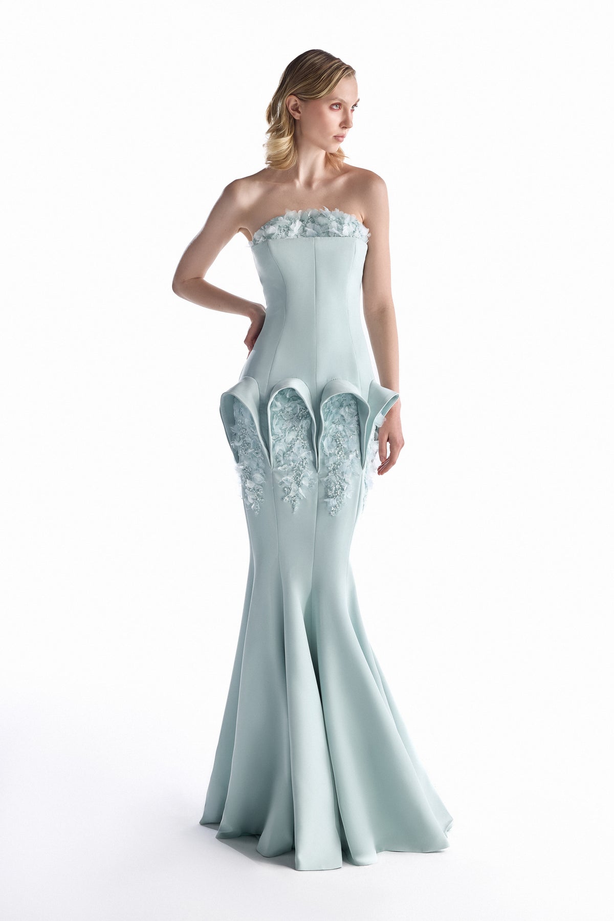 Mint Arcade Mermaid Gown