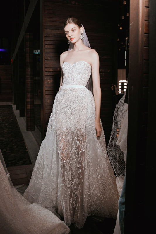 Serena Overskirt Wedding Dress