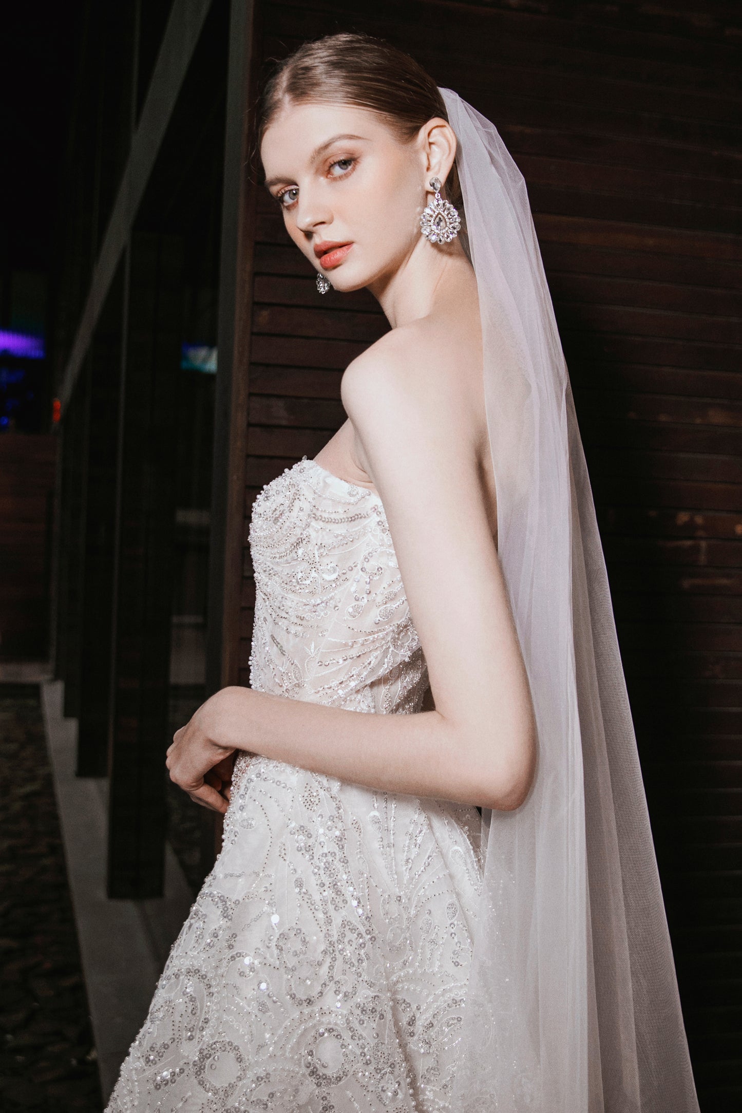 Serena Overskirt Wedding Dress