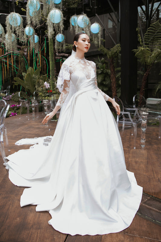 Jelly Long Wedding Dress