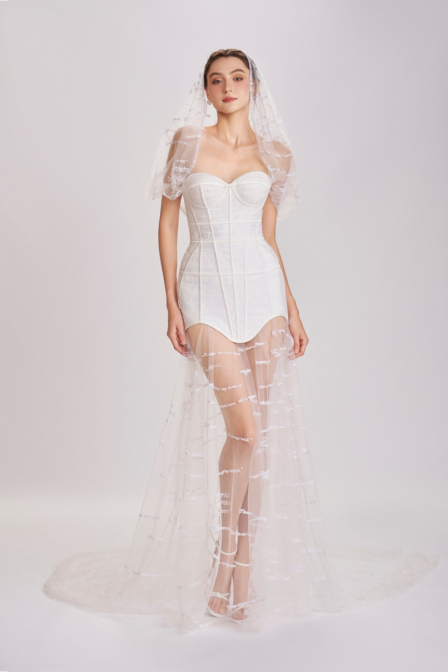 Regal Rose Wedding Dress
