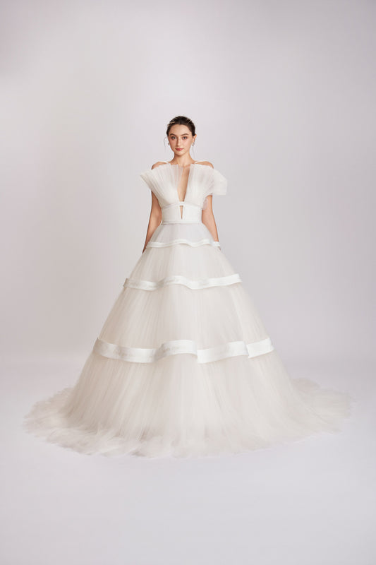 Velvet Mist Wedding Dress