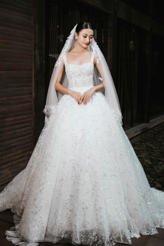 Tender Glow Wedding Dress
