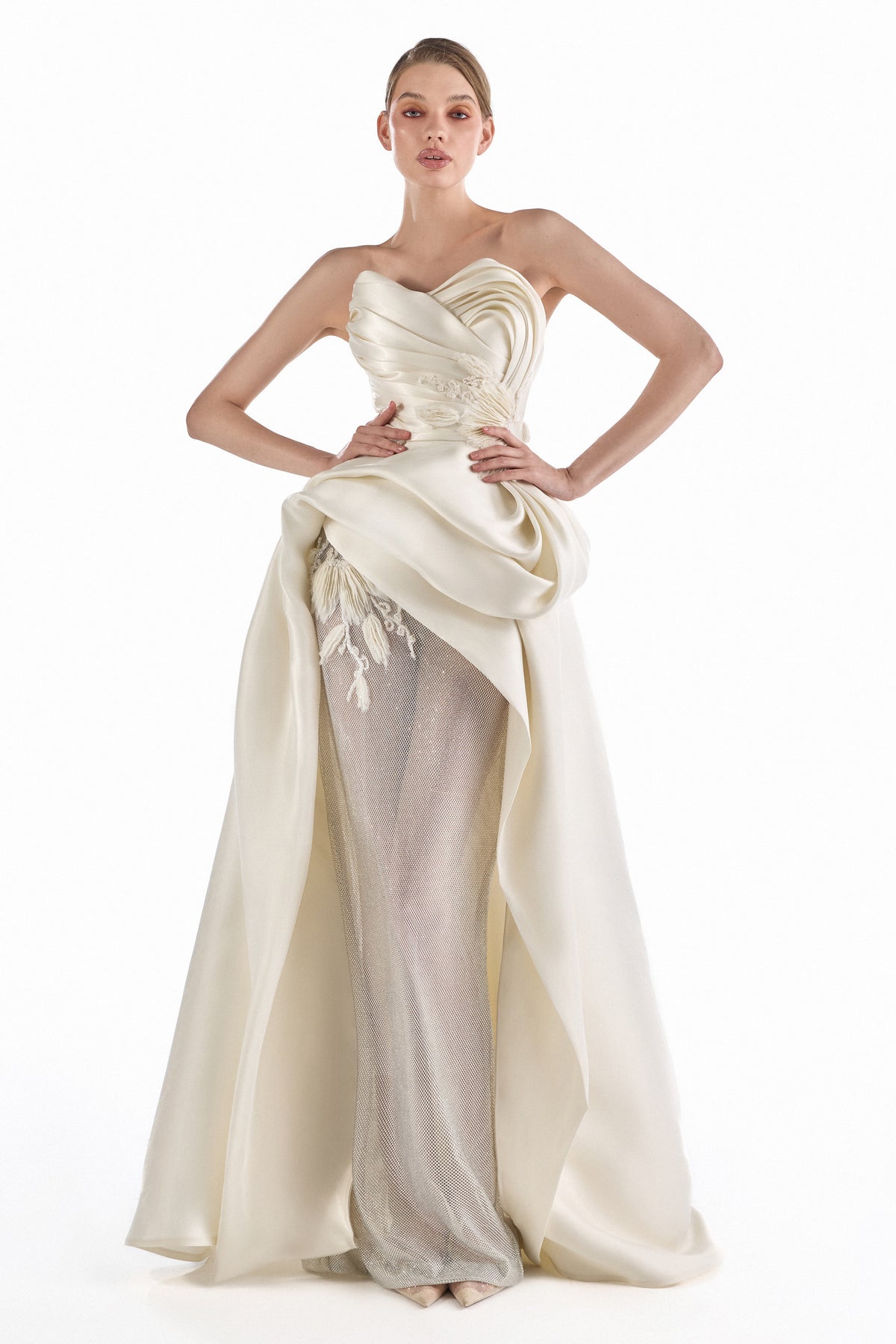 Dialogue of Form and Light Gown