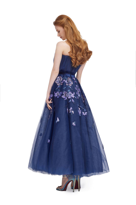 Tea-Length Tulle Dress