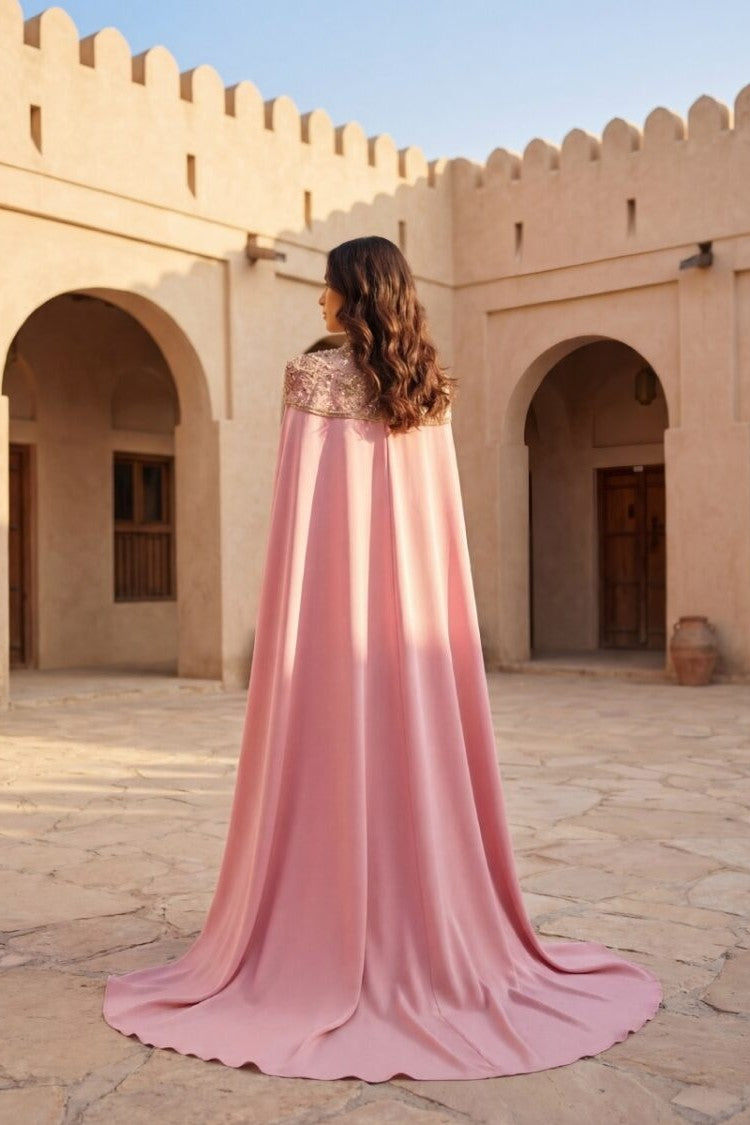 Cape Sleeve Kaftan