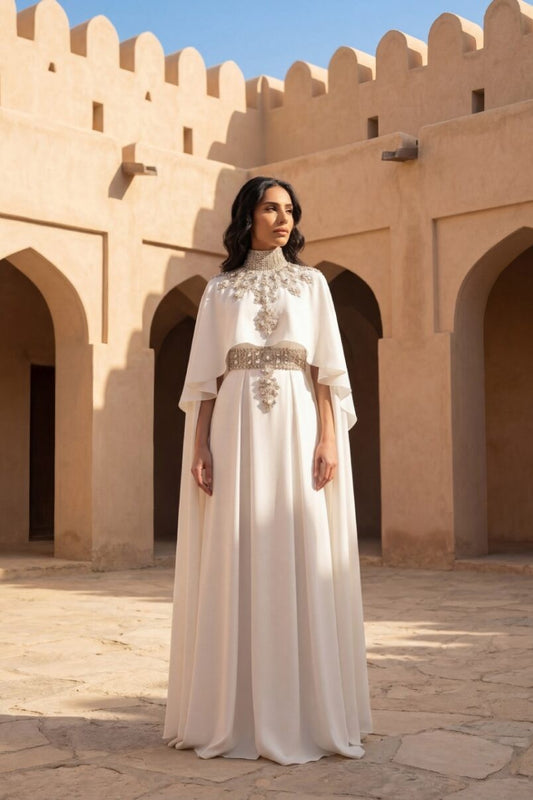 3/4 Cape Sleeve Kaftan