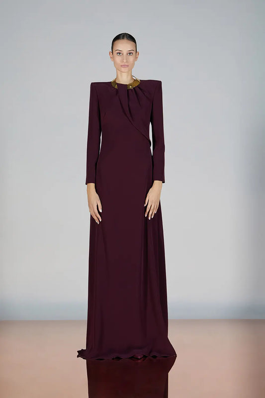 Long Sleeve Enrile Gown