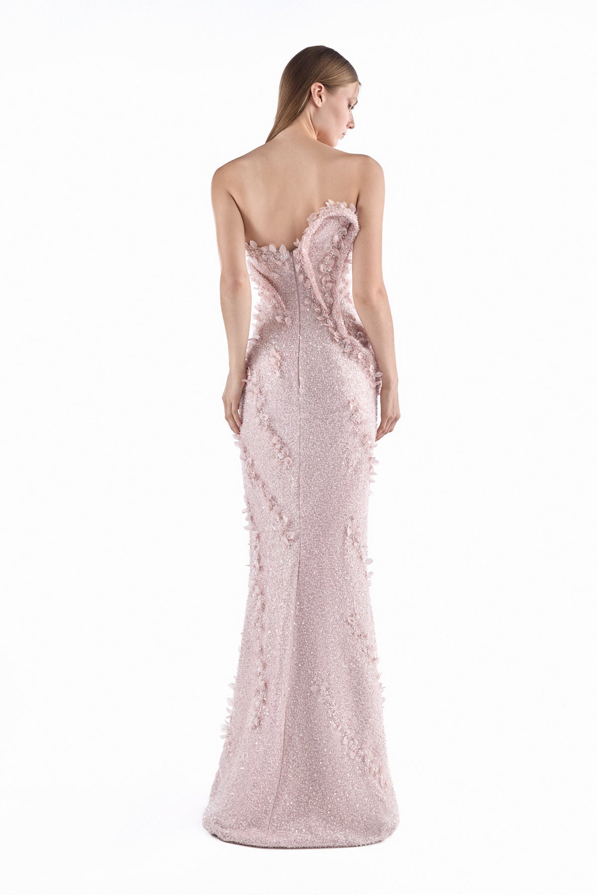 Rose Constellation Mermaid Gown
