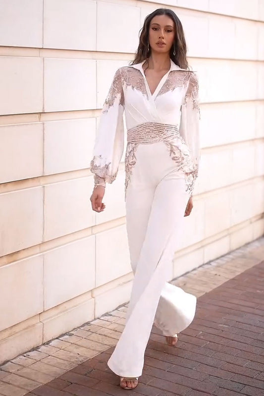 Embroidered Jumpsuit