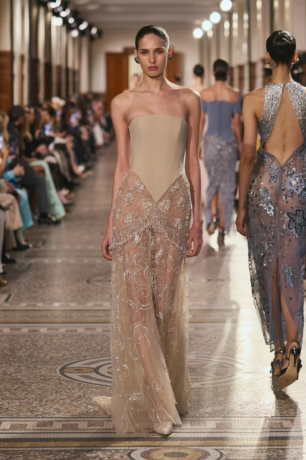 Strapless Corset Gown