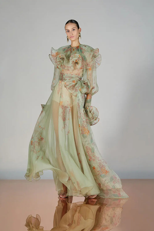 Long Sleeve Ereza Gown