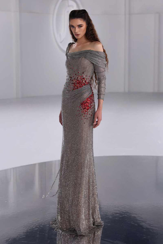Off Shoulder Mermaid Gown