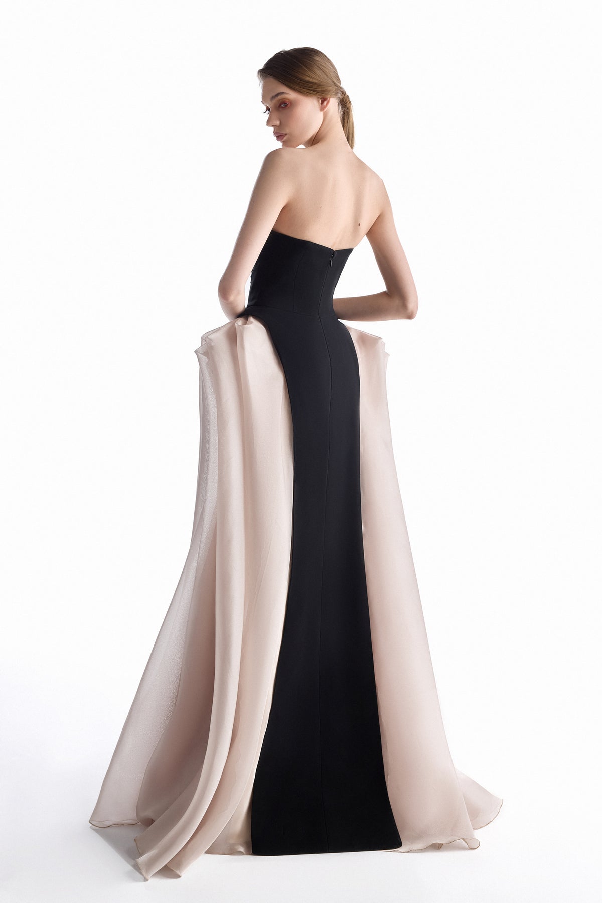 Obsidian Screen Column Gown