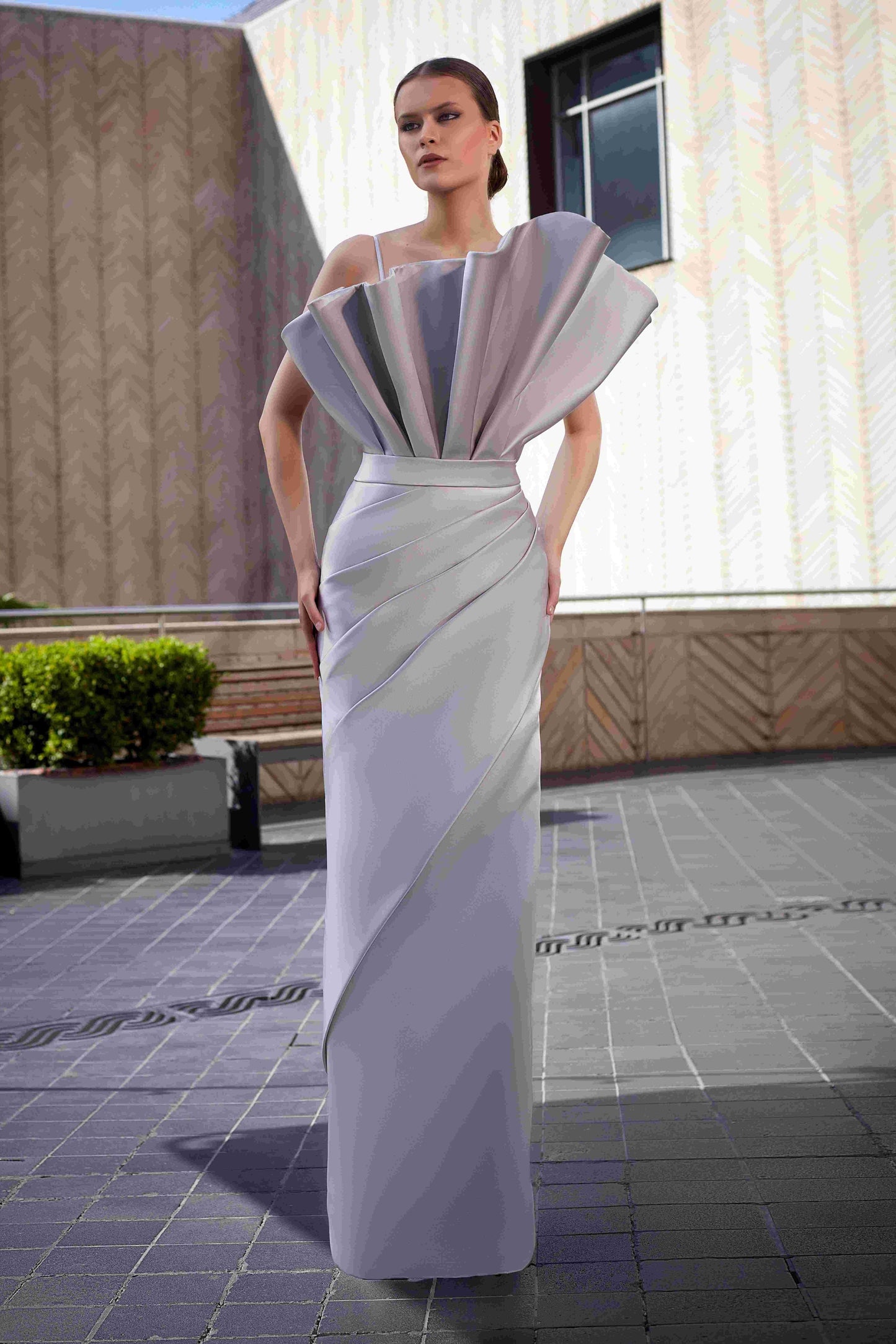 Satin Razmir Gown