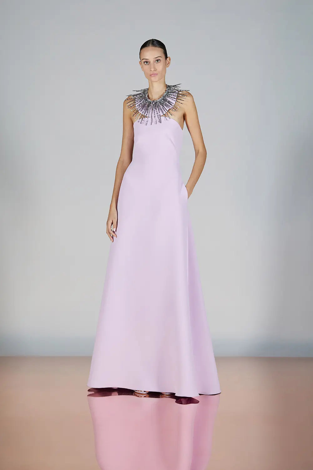 Sleeveless Espada Gown